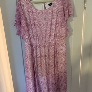 Short sleeve patterned dress from torrid
